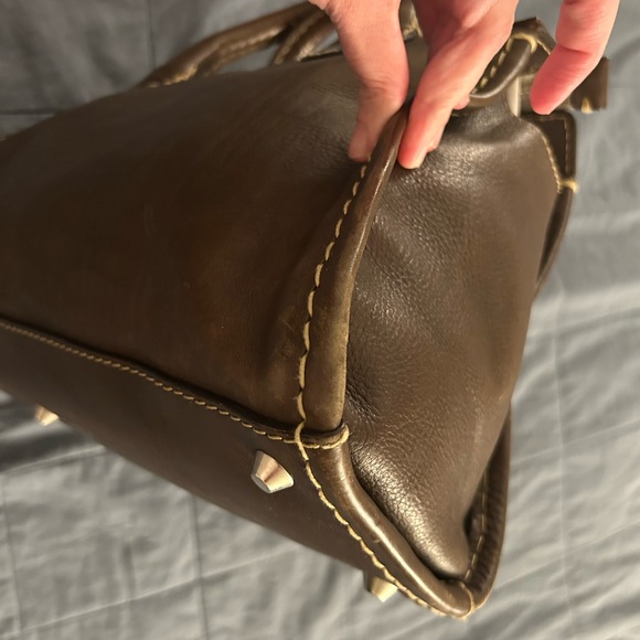 Chloe Edith Day Bag - Satchel - Dark Brown - Picture 9 of 16